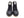 Kojima Genes Sneakers Men's Casual High Top Microfiber leather Sneakers with Side Zip RNB-8008 rnb8008 Black