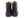 Kojima Genes Sneakers Men's Casual High Top Microfiber leather Sneakers with Side Zip RNB-8008 rnb8008 Black