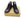 Kojima Genes Sneakers Men's Casual High Top Microfiber leather Sneakers with Side Zip RNB-8008 rnb8008 Black