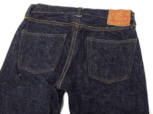 Samurai Jeans S0511XXII Men's Slim Tapered Fit One-Washed 15 Oz. Japanese Indigo Denim Pants
