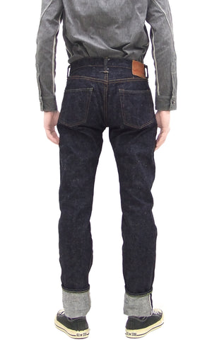 Samurai Jeans S0511XXII Men's Slim Tapered Fit One-Washed 15 Oz. Japanese Indigo Denim Pants