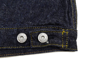 Samurai Jeans Denim Jacket Men's 15 Oz. Indigo Denim Jean Jacket S5512PX15OZ One-Wash