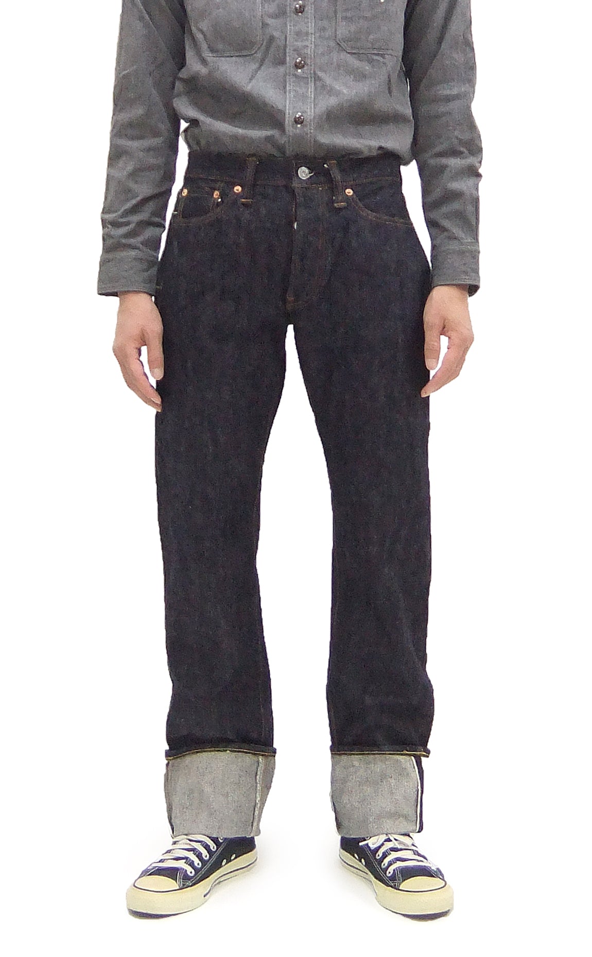 Samurai Jeans S710XX19ozII Men's Slim Straight Fit One-Washed 19