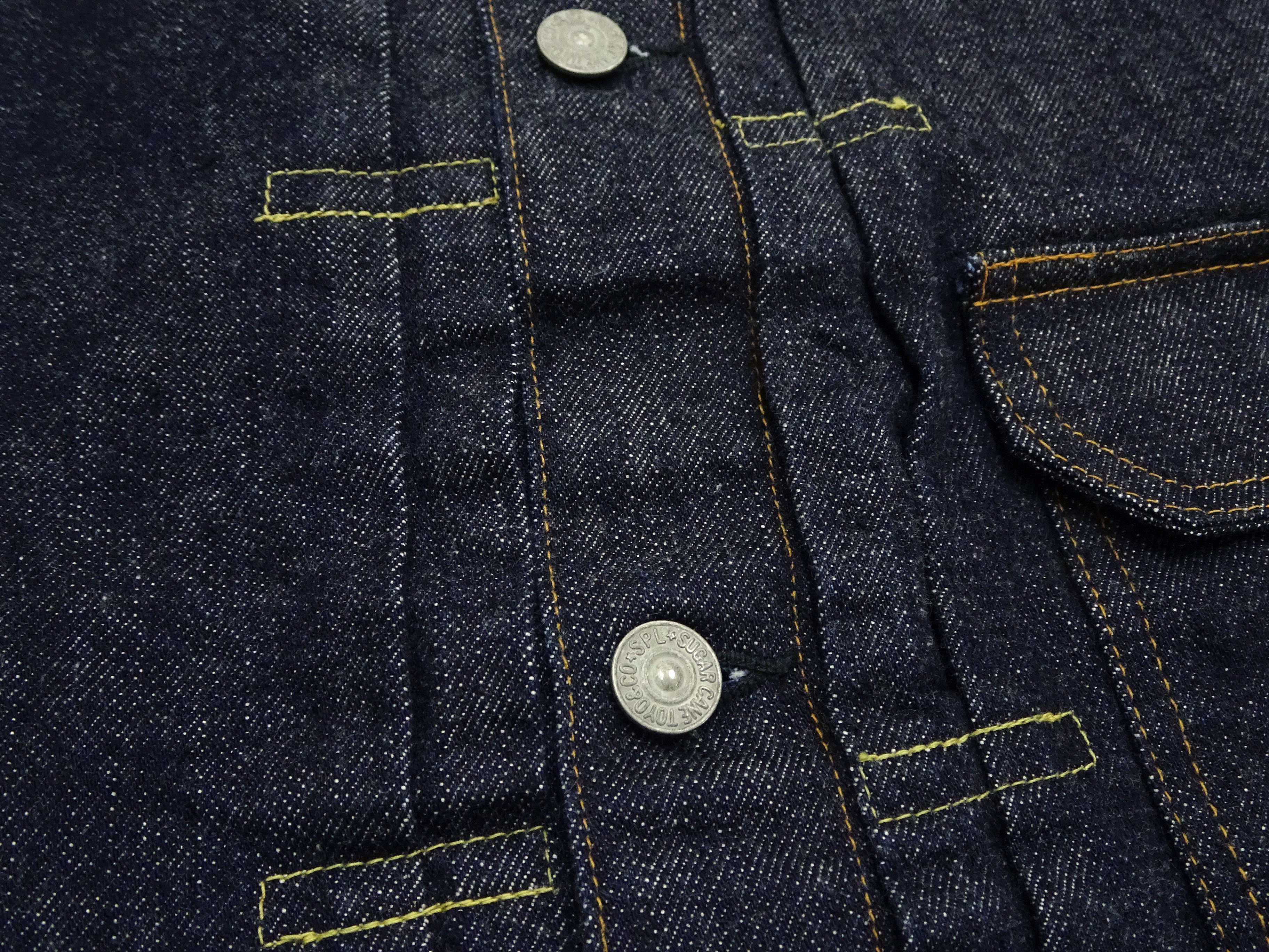Sugar Cane Men's 1936 Type I Denim Jacket - 13.5 oz Selvedge Denim