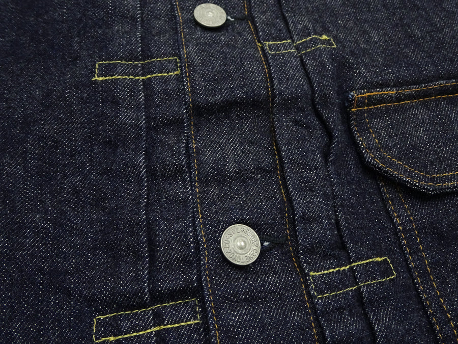 Sugar Cane Men's 1936 Type I Denim Jacket - 13.5 oz Selvedge Denim