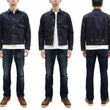 Load image into Gallery viewer, Sugar Cane Men's 1936 Type I Denim Jacket - 13.5 oz Selvedge Denim Vintage Workwear Reproduction - Made in Japan (SC11936 421A One-Wash)
