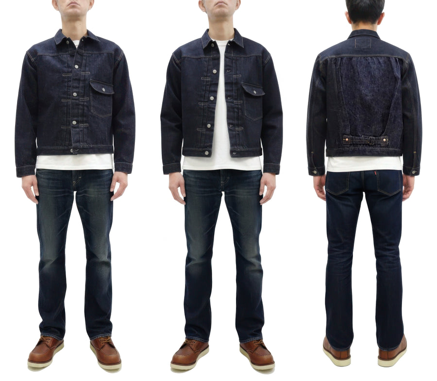 Sugar Cane Men's 1936 Type I Denim Jacket - 13.5 oz Selvedge Denim