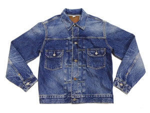 Sugar Cane Faded Denim Jacket SC11953SW Men's Type 2 Style Jean Jacket SC11953SW-429