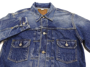 Sugar Cane Faded Denim Jacket SC11953SW Men's Type 2 Style Jean Jacket SC11953SW-429