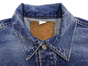 Sugar Cane Faded Denim Jacket SC11953SW Men's Type 2 Style Jean Jacket SC11953SW-429