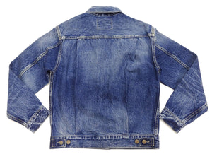 Sugar Cane Faded Denim Jacket SC11953SW Men's Type 2 Style Jean Jacket SC11953SW-429