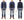 Sugar Cane Men's Vintage-Inspired Wabash Stripe Work Vest (Waistcoat), 9 oz. 100% Cotton Wabash Stripe Front and 11 oz. Denim Back, Unlined and Unpadded, Made in Japan (SC12654, 421A One-Wash)