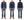 Sugar Cane Men's Vintage-Inspired Wabash Stripe Work Vest (Waistcoat), 9 oz. 100% Cotton Wabash Stripe Front and 11 oz. Denim Back, Unlined and Unpadded, Made in Japan (SC12654, 421A One-Wash)