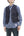 Sugar Cane Vest Men's Casual Indigo Wabash Stripe Work Vest Waistcoat SC12654