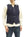 Sugar Cane Vest Men's Casual Indigo Wabash Stripe Work Vest Waistcoat SC12654