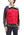 Sugar Cane Puffer Vest Men's Outer Vest Contrast Yoke Panel Padded Vest SC15400 165 Red/Navy-Blue/Beige
