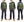 Sugar Cane Puffer Vest Men's Outer Vest Contrast Yoke Panel Padded Vest SC15400 149 Olive/Navy-Blue/Brown