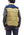 Sugar Cane Puffer Vest Men's Outer Vest Contrast Yoke Panel Padded Vest SC15400 133 Beige/Navy-Blue/Beige