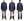 Sugar Cane Jacket SC15658 Men's Casual 9oz. WAbash Stripe Work Coat Chore Coat Indigo One-Wash