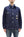 Sugar Cane Jacket SC15658 Men's Casual 9oz. WAbash Stripe Work Coat Chore Coat Indigo One-Wash
