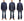 Sugar Cane Jacket SC15658 Men's Casual 9oz. WAbash Stripe Work Coat Chore Coat Indigo One-Wash