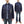 Sugar Cane Jacket SC15658 Men's Casual 9oz. WAbash Stripe Work Coat Chore Coat Indigo One-Wash