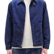 Laden Sie das Bild in den Galerie-Viewer, Sugar Cane Men's Denim Sports Jacket, 1950s American Style Unlined Lightweight Cotton Denim Jacket, Made in Japan (SC15913 128 Navy)
