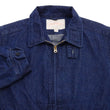 Laden Sie das Bild in den Galerie-Viewer, Sugar Cane Men's Denim Sports Jacket, 1950s American Style Unlined Lightweight Cotton Denim Jacket, Made in Japan (SC15913 128 Navy)
