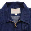 Laden Sie das Bild in den Galerie-Viewer, Sugar Cane Men's Denim Sports Jacket, 1950s American Style Unlined Lightweight Cotton Denim Jacket, Made in Japan (SC15913 128 Navy)
