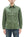 Sugar Cane Work Shirt with Vertical Hairline Code Stripe Pattern Men's Casual Jean Cord Long Sleeve Button Up Shirt SC25511 149 Olive