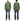 Sugar Cane Work Shirt with Vertical Hairline Code Stripe Pattern Men's Casual Jean Cord Long Sleeve Button Up Shirt SC25511 149 Olive