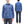 Sugar Cane Men's Long Sleeve VAT-Dyed Solid Chambray Work Shirt, Vintage-Inspired, One-Wash, Made in Japan (SC25513 125 Blue)