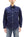 Sugar Cane Men's Blue Denim Work Shirt, 9 oz. Cotton Long-Sleeve Button-Up Shirt, Made in Japan (SC27852 421A One Wash)