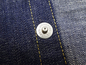 Sugar Cane Denim Shirt Men's Casual Long Sleeve Button Up Plain Jean Western Shirt SC28190 421 Blue Indigo One Wash