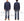 Sugar Cane Men's Vintage-Inspired Long-Sleeve Denim Western Shirt, Approx. 8 oz. 100% Cotton, Snap Front, One-Wash, Made in Japan (SC28190, 421A Dark Indigo)