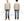 Sugar Cane Men's Dobby Stripe Work Shirt, 100% Cotton Long-Sleeve Button-Up Shirt, One-Wash, Made in Japan (SC29146 105 Off White)