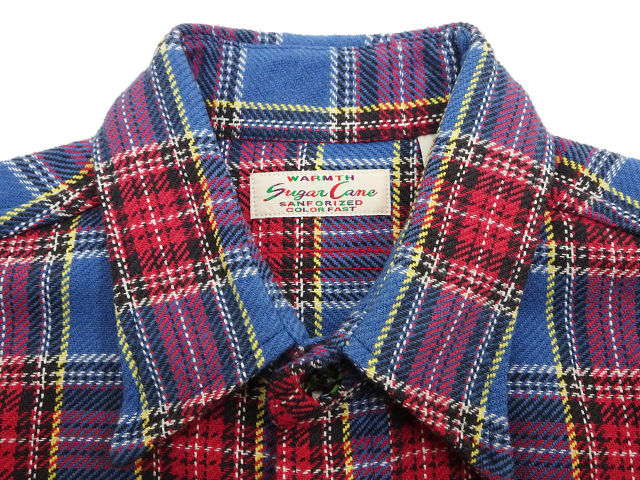 Sugar Cane Plaid Shirt Men's Heavyweight Cotton Twill Long Sleeve Butt –  RODEO-JAPAN Pine-Avenue Clothes shop