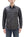 Sugar Cane Men's Black Chambray Work Shirt, Long-Sleeve Cotton Button-Up Shirt, Made in Japan (SC29159, 411A Black, One-Wash)