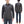 Sugar Cane Men's Black Chambray Work Shirt, Long-Sleeve Cotton Button-Up Shirt, Made in Japan (SC29159, 411A Black, One-Wash)