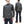 Sugar Cane Chambray Shirt Men's Lightweight Long Sleeve Button Up Plain Work Shirt SC29159 411 Black