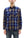Sugar Cane Indigo Plaid Shirt Men's Fiction Romance Japanese Style Long Sleeve Button Up Work Shirt SC29386