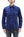 Sugar Cane Indigo Stripe Shirt Men's Japanese Kasuri Style Long Sleeve Button Up Work Shirt Fiction Romance SC29396 421A) Navy-Blue