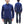 Sugar Cane Indigo Stripe Shirt Men's Japanese Kasuri Style Long Sleeve Button Up Work Shirt Fiction Romance SC29396 421A) Navy-Blue