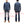 Load image into Gallery viewer, Sugar Cane Men&#39;s Long Sleeve Ombre Plaid Work Shirt - 100% Cotton Twill, One-Wash, Made in Japan (SC29561 125 Blue)
