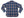Sugar Cane Men's Long Sleeve Ombre Plaid Work Shirt - 100% Cotton Twill, One-Wash, Made in Japan (SC29561 125 Blue)