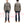 Load image into Gallery viewer, Sugar Cane Men&#39;s Long Sleeve Ombre Plaid Work Shirt - 100% Cotton Twill, One-Wash, Made in Japan (SC29561 138 Brown)
