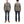 Load image into Gallery viewer, Sugar Cane Men&#39;s Long Sleeve Ombre Plaid Work Shirt - 100% Cotton Twill, One-Wash, Made in Japan (SC29561 138 Brown)
