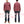 Load image into Gallery viewer, Sugar Cane Men&#39;s Vintage-Style Brushed Plaid Flannel Long-Sleeve Work Shirt - Fiction Romance Collection - 100% Cotton Herringbone Twill, Made in Japan (SC29584 165 Red)
