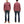 Load image into Gallery viewer, Sugar Cane Men&#39;s Vintage-Style Brushed Plaid Flannel Long-Sleeve Work Shirt - Fiction Romance Collection - 100% Cotton Herringbone Twill, Made in Japan (SC29584 165 Red)
