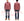 Sugar Cane Men's Red Chambray Work Shirt, Long-Sleeve Cotton Button-Up Shirt, Made in Japan (SC29682, 461A Red, One-Wash)